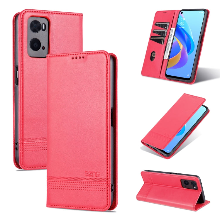 AZNS Magnetic Calf Texture Flip Leather Phone Case, For OPPO A36 4G/A76 4G(Global), For OPPO A96 5G/Reno7 Z 5G(Global), For vivo S12/V23 AZNS Magnetic Calf Texture Flip Leather Phone Case, For OPPO A36 4G/A76 4G(Global), For OPPO A96 5G/Reno7 Z 5G(Global), For vivo S12/V23