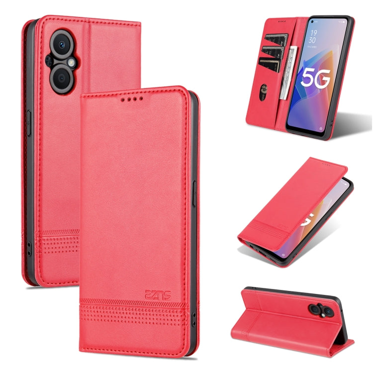 AZNS Magnetic Calf Texture Flip Leather Phone Case, For OPPO A36 4G/A76 4G(Global), For OPPO A96 5G/Reno7 Z 5G(Global), For vivo S12/V23 AZNS Magnetic Calf Texture Flip Leather Phone Case, For OPPO A36 4G/A76 4G(Global), For OPPO A96 5G/Reno7 Z 5G(Global), For vivo S12/V23