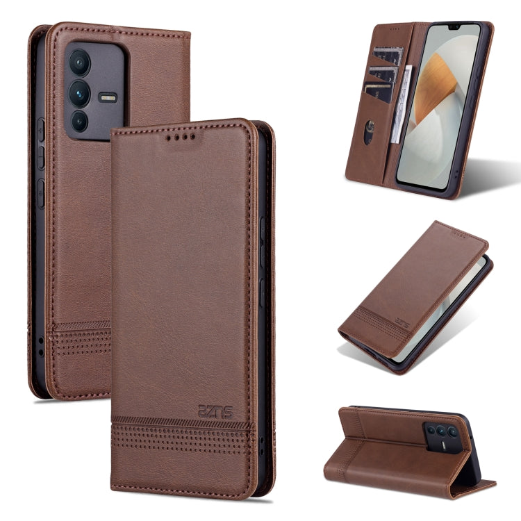 AZNS Magnetic Calf Texture Flip Leather Phone Case, For OPPO A36 4G/A76 4G(Global), For OPPO A96 5G/Reno7 Z 5G(Global), For vivo S12/V23 AZNS Magnetic Calf Texture Flip Leather Phone Case, For OPPO A36 4G/A76 4G(Global), For OPPO A96 5G/Reno7 Z 5G(Global), For vivo S12/V23