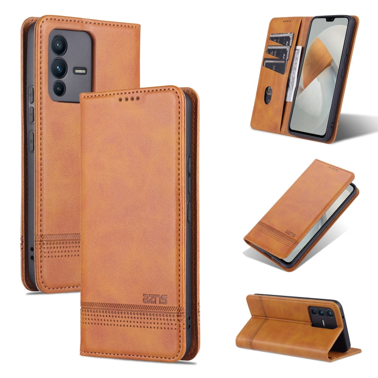 AZNS Magnetic Calf Texture Flip Leather Phone Case, For OPPO A36 4G/A76 4G(Global), For OPPO A96 5G/Reno7 Z 5G(Global), For vivo S12/V23 AZNS Magnetic Calf Texture Flip Leather Phone Case, For OPPO A36 4G/A76 4G(Global), For OPPO A96 5G/Reno7 Z 5G(Global), For vivo S12/V23