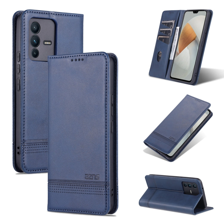 AZNS Magnetic Calf Texture Flip Leather Phone Case, For OPPO A36 4G/A76 4G(Global), For OPPO A96 5G/Reno7 Z 5G(Global), For vivo S12/V23 AZNS Magnetic Calf Texture Flip Leather Phone Case, For OPPO A36 4G/A76 4G(Global), For OPPO A96 5G/Reno7 Z 5G(Global), For vivo S12/V23