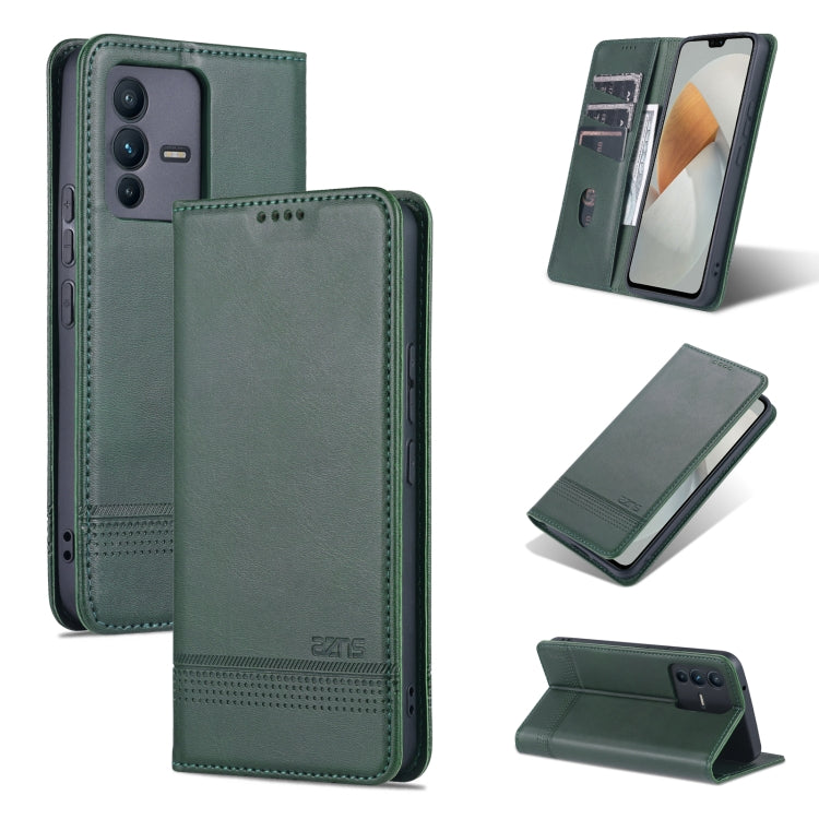 AZNS Magnetic Calf Texture Flip Leather Phone Case, For OPPO A36 4G/A76 4G(Global), For OPPO A96 5G/Reno7 Z 5G(Global), For vivo S12/V23 AZNS Magnetic Calf Texture Flip Leather Phone Case, For OPPO A36 4G/A76 4G(Global), For OPPO A96 5G/Reno7 Z 5G(Global), For vivo S12/V23