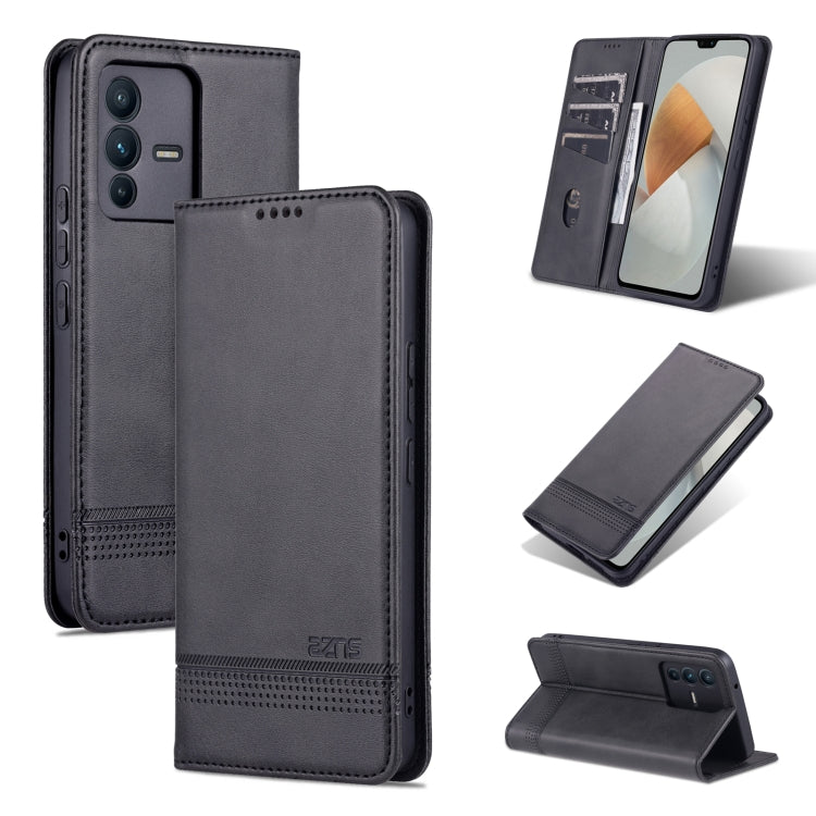 AZNS Magnetic Calf Texture Flip Leather Phone Case, For OPPO A36 4G/A76 4G(Global), For OPPO A96 5G/Reno7 Z 5G(Global), For vivo S12/V23 AZNS Magnetic Calf Texture Flip Leather Phone Case, For OPPO A36 4G/A76 4G(Global), For OPPO A96 5G/Reno7 Z 5G(Global), For vivo S12/V23