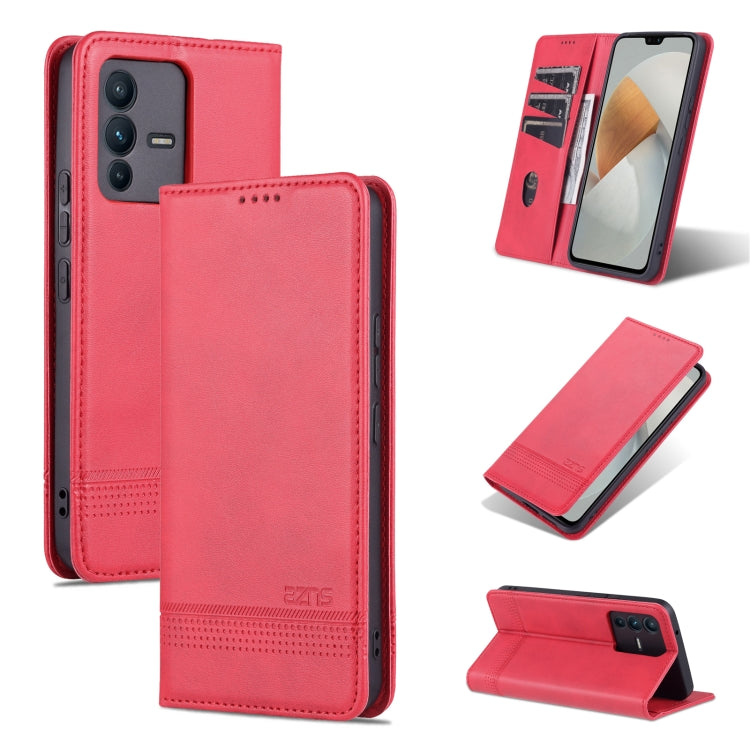 AZNS Magnetic Calf Texture Flip Leather Phone Case, For OPPO A36 4G/A76 4G(Global), For OPPO A96 5G/Reno7 Z 5G(Global), For vivo S12/V23 AZNS Magnetic Calf Texture Flip Leather Phone Case, For OPPO A36 4G/A76 4G(Global), For OPPO A96 5G/Reno7 Z 5G(Global), For vivo S12/V23
