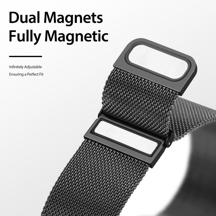 DUX DUCIS Milanese Watchband For Apple Watch Series, 7 41mm / 6&SE&5&4 40mm / 3&2&1 38mm, 7 45mm / 6&SE&5&4 44mm / 3&2&1 42mm DUX DUCIS Milanese Watchband For Apple Watch Series, 7 41mm / 6&SE&5&4 40mm / 3&2&1 38mm, 7 45mm / 6&SE&5&4 44mm / 3&2&1 42mm