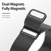 DUX DUCIS Milanese Watchband For Apple Watch Series, 7 41mm / 6&SE&5&4 40mm / 3&2&1 38mm, 7 45mm / 6&SE&5&4 44mm / 3&2&1 42mm
