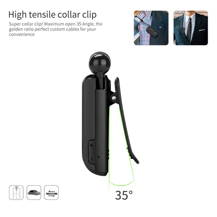 Fineblue F990 CVC6.0 Lavalier-Bluetooth-Kopfhörer mit Rauschunterdrückung, unterstützt Vibrationserinnerung Fineblue F990 CVC6.0 Lavalier-Bluetooth-Kopfhörer mit Rauschunterdrückung, unterstützt Vibrationserinnerung