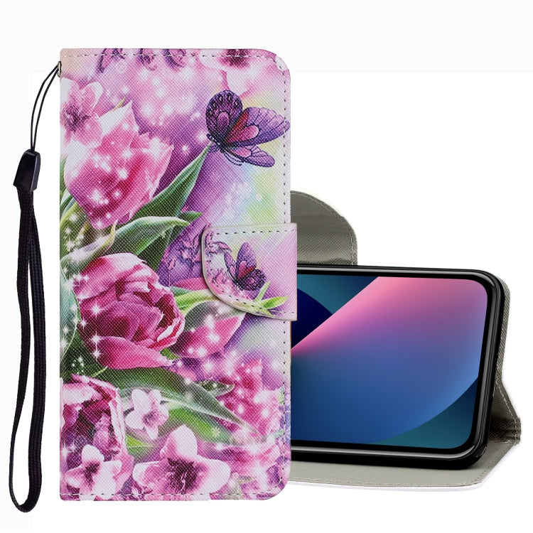 Funda de cuero para teléfono con patrón de dibujo de colores, para iPhone 13 mini Funda de cuero para teléfono con patrón de dibujo de colores, para iPhone 13 mini