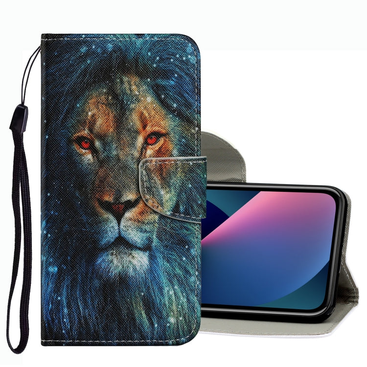 Funda de cuero para teléfono con patrón de dibujo de colores, para iPhone 13 mini Funda de cuero para teléfono con patrón de dibujo de colores, para iPhone 13 mini