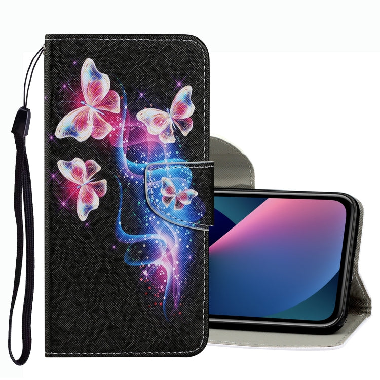 Funda de cuero para teléfono con patrón de dibujo de colores, para iPhone 13 mini Funda de cuero para teléfono con patrón de dibujo de colores, para iPhone 13 mini