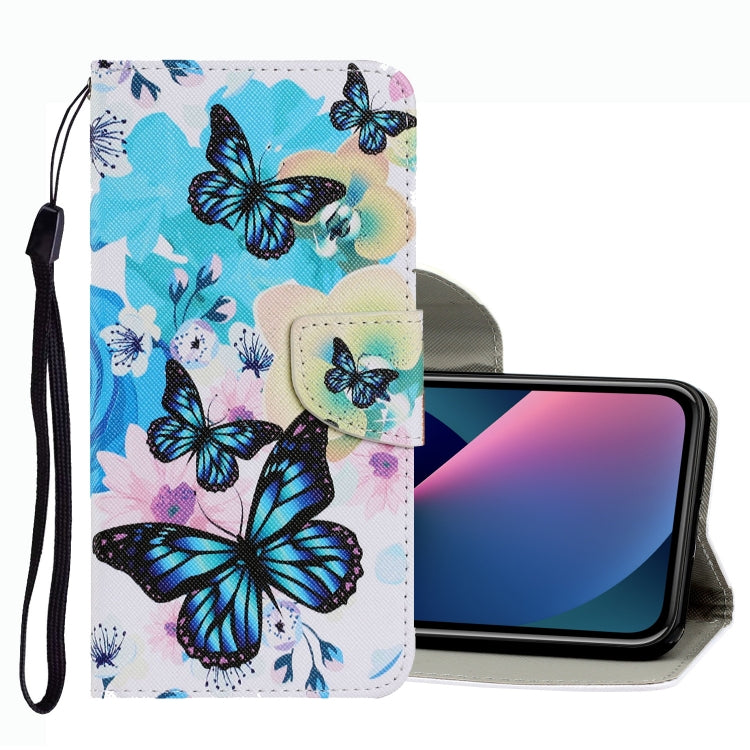 Funda de cuero para teléfono con patrón de dibujo de colores, para iPhone 13 mini Funda de cuero para teléfono con patrón de dibujo de colores, para iPhone 13 mini