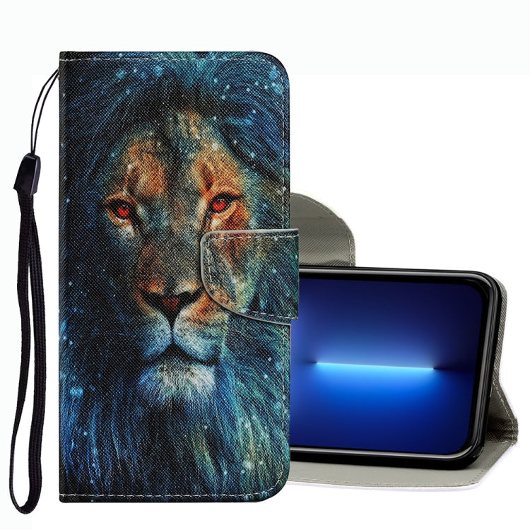 Funda de cuero para teléfono con patrón de dibujo de colores, para iPhone 13 Pro Max Funda de cuero para teléfono con patrón de dibujo de colores, para iPhone 13 Pro Max
