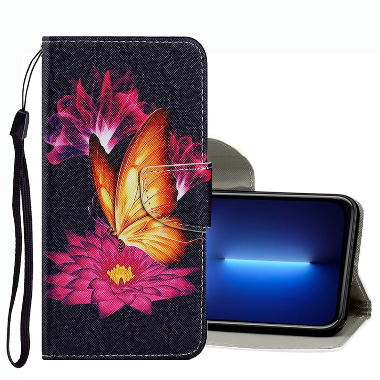 Funda de cuero para teléfono con patrón de dibujo de colores, para iPhone 13 Pro Max Funda de cuero para teléfono con patrón de dibujo de colores, para iPhone 13 Pro Max