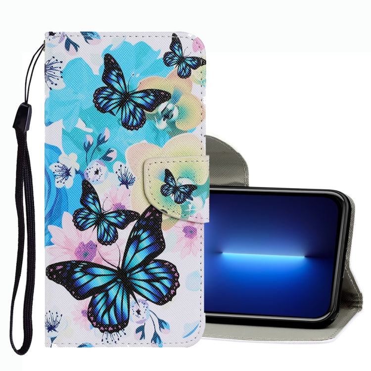 Funda de cuero para teléfono con patrón de dibujo de colores, para iPhone 13 Pro Max Funda de cuero para teléfono con patrón de dibujo de colores, para iPhone 13 Pro Max