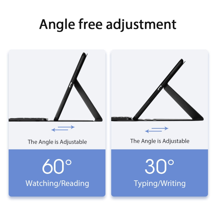 DUX DUCIS Bluetooth Keyboard Leather Case with Touchpad & Smart Sleep Function, For iPad 10.2 2021 / 2020 / 2019, For iPad Air 4/5 / iPad Pro 11 2018/2020/2021/2022, For iPad Pro 12.9 2020/2021/2022 DUX DUCIS Bluetooth Keyboard Leather Case with Touchpad & Smart Sleep Function, For iPad 10.2 2021 / 2020 / 2019, For iPad Air 4/5 / iPad Pro 11 2018/2020/2021/2022, For iPad Pro 12.9 2020/2021/2022