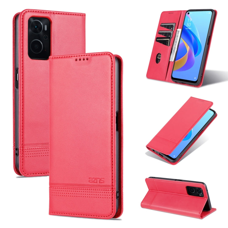 AZNS Magnetic Calf Texture Flip Leather Phone Case, For OPPO K10 / A96 4G / Realme 9i, For Xiaomi Redmi 10C / 10 India, For Honor X8 / X30i AZNS Magnetic Calf Texture Flip Leather Phone Case, For OPPO K10 / A96 4G / Realme 9i, For Xiaomi Redmi 10C / 10 India, For Honor X8 / X30i