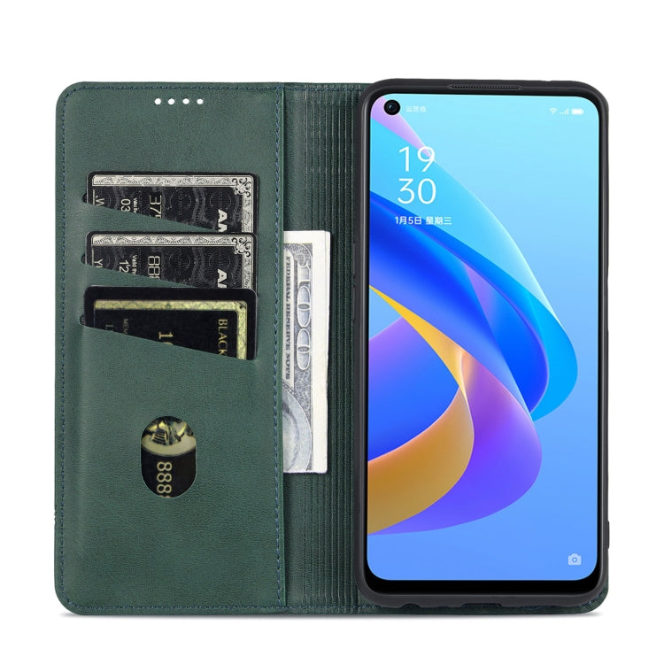 AZNS Magnetic Calf Texture Flip Leather Phone Case, For OPPO K10 / A96 4G / Realme 9i, For Xiaomi Redmi 10C / 10 India, For Honor X8 / X30i AZNS Magnetic Calf Texture Flip Leather Phone Case, For OPPO K10 / A96 4G / Realme 9i, For Xiaomi Redmi 10C / 10 India, For Honor X8 / X30i