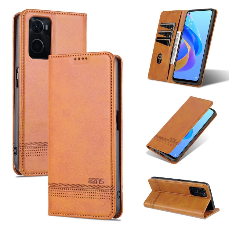 AZNS Magnetic Calf Texture Flip Leather Phone Case, For OPPO K10 / A96 4G / Realme 9i, For Xiaomi Redmi 10C / 10 India, For Honor X8 / X30i AZNS Magnetic Calf Texture Flip Leather Phone Case, For OPPO K10 / A96 4G / Realme 9i, For Xiaomi Redmi 10C / 10 India, For Honor X8 / X30i
