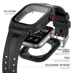 RedPepper TPU + PC + Silicone Waterproof Watch Case For Apple Watch Series 9 / 8 / 7 41mm