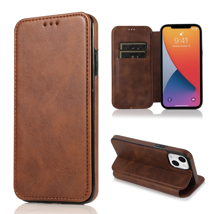 Knight Magnetic Suction Leather Phone Case, For iPhone 13 mini, For iPhone 13, For iPhone 13 Pro, For iPhone 13 Pro Max Knight Magnetic Suction Leather Phone Case, For iPhone 13 mini, For iPhone 13, For iPhone 13 Pro, For iPhone 13 Pro Max