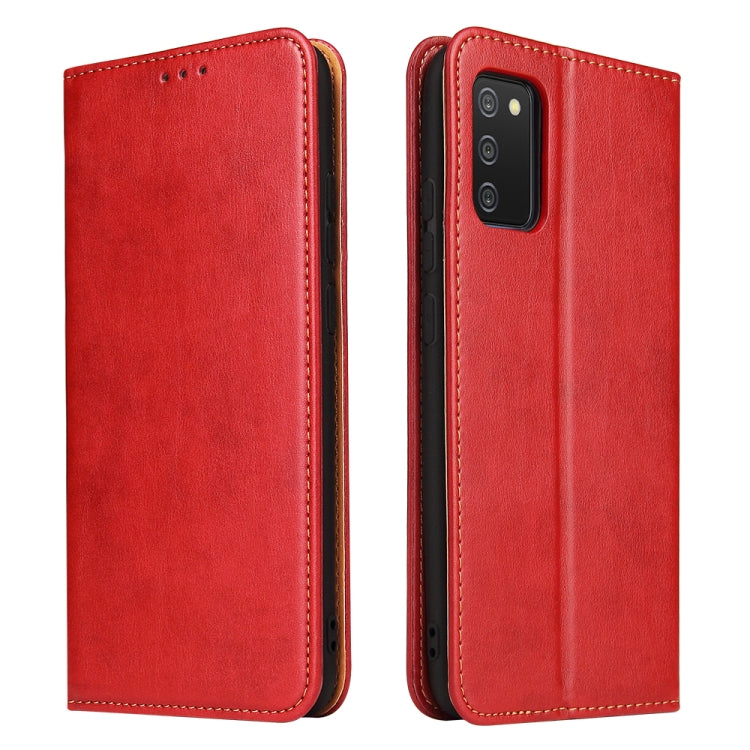 Fierre Shann PU Genuine Leather Texture Leather Phone Case, For Samsung Galaxy A02s, For Samsung Galaxy A12, For Samsung Galaxy A13 5G, For Samsung Galaxy A22 5G, For Samsung Galaxy A33 5G, For Samsung Galaxy A53 5G Fierre Shann PU Genuine Leather Texture Leather Phone Case, For Samsung Galaxy A02s, For Samsung Galaxy A12, For Samsung Galaxy A13 5G, For Samsung Galaxy A22 5G, For Samsung Galaxy A33 5G, For Samsung Galaxy A53 5G