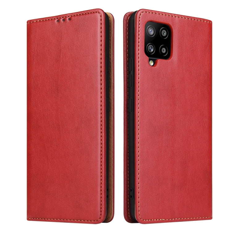 Fierre Shann PU Genuine Leather Texture Leather Phone Case, For Samsung Galaxy A02s, For Samsung Galaxy A12, For Samsung Galaxy A13 5G, For Samsung Galaxy A22 5G, For Samsung Galaxy A33 5G, For Samsung Galaxy A53 5G Fierre Shann PU Genuine Leather Texture Leather Phone Case, For Samsung Galaxy A02s, For Samsung Galaxy A12, For Samsung Galaxy A13 5G, For Samsung Galaxy A22 5G, For Samsung Galaxy A33 5G, For Samsung Galaxy A53 5G