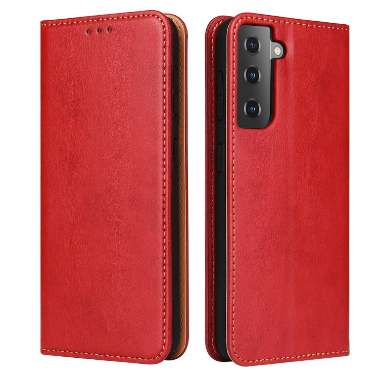 Fierre Shann PU Genuine Leather Texture Leather Phone Case, For Samsung Galaxy A73 5G, For Samsung Galaxy S21 FE 5G Fierre Shann PU Genuine Leather Texture Leather Phone Case, For Samsung Galaxy A73 5G, For Samsung Galaxy S21 FE 5G