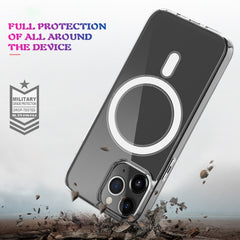 Funda de teléfono de PC + TPU de acrílico transparente Magsafe, para iPhone 14, para iPhone 14 Pro, para iPhone 14 Plus, para iPhone 14 Pro Max
