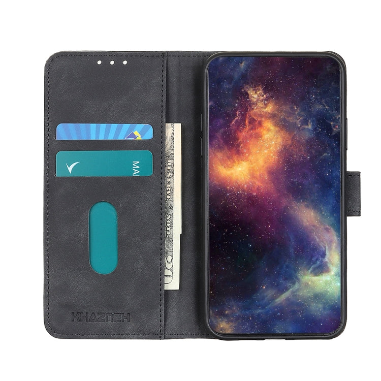 Funda de cuero con textura retro KHAZNEH para iPhone 14, iPhone 14 Plus, iPhone 14 Pro, iPhone 14 Pro Max Funda de cuero con textura retro KHAZNEH para iPhone 14, iPhone 14 Plus, iPhone 14 Pro, iPhone 14 Pro Max