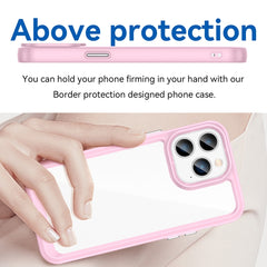 Estuche para teléfono de TPU y acrílico de serie colorida, para iPhone 14, para iPhone 14 Plus, para iPhone 14 Pro, para iPhone 14 Pro Max