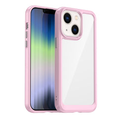 Estuche para teléfono de TPU y acrílico de serie colorida, para iPhone 14, para iPhone 14 Plus, para iPhone 14 Pro, para iPhone 14 Pro Max