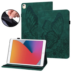 Big Butterfly Embossed Smart Leather Tablet Case, For iPad 10.2 2020 / Air 2019, For iPad Air 2 / 9.7 2018&2017, For iPad mini 2024 / mini 6, For iPad mini 2019 / 4 / 3 / 2 / 1