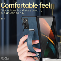 SULADA Cool Series PC + Ledertextur Hautgefühl Stoßfeste Handyhülle, Für Samsung Galaxy Z Flip3, Für iPhone 12 Pro, Für iPhone 12 Pro Max, Für iPhone 13 Pro, Für iPhone 13 Pro Max