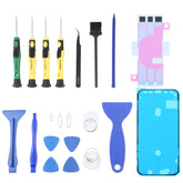 JIAFA JF-8182 21 in 1 Battery Adhesive + LCD Frame Waterproof Adhesive + Repair Tool Set, For iPhone 11, For iPhone 11 Pro, For iPhone 11 Pro Max, For iPhone 12, For iPhone 12 mini, For iPhone 12 Pro, For iPhone 12 Pro Max, For iPhone 13
