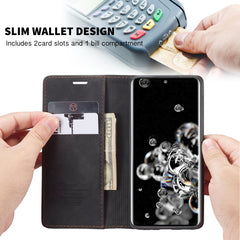 CaseMe Multifunctional Horizontal Flip Leather Case, with Card Slot & Holder & Wallet