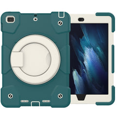 Silicone + PC Full Body Protection Tablet Case With Holder & Strap