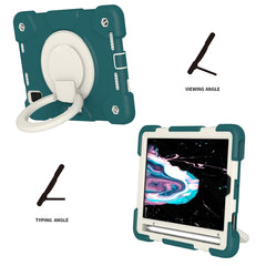 Funda protectora de cuerpo completo de silicona + PC para tableta con soporte y correa, para iPad mini 2021, para iPad mini 4 2015/mini 2019