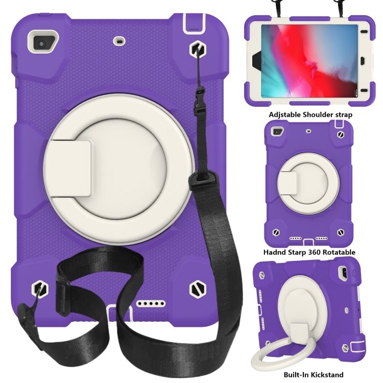 Funda protectora de cuerpo completo de silicona + PC para tableta con soporte y correa, para iPad mini 2021, para iPad mini 4 2015/mini 2019 Funda protectora de cuerpo completo de silicona + PC para tableta con soporte y correa, para iPad mini 2021, para iPad mini 4 2015/mini 2019