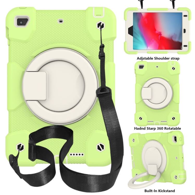 Funda protectora de cuerpo completo de silicona + PC para tableta con soporte y correa, para iPad mini 2021, para iPad mini 4 2015/mini 2019 Funda protectora de cuerpo completo de silicona + PC para tableta con soporte y correa, para iPad mini 2021, para iPad mini 4 2015/mini 2019