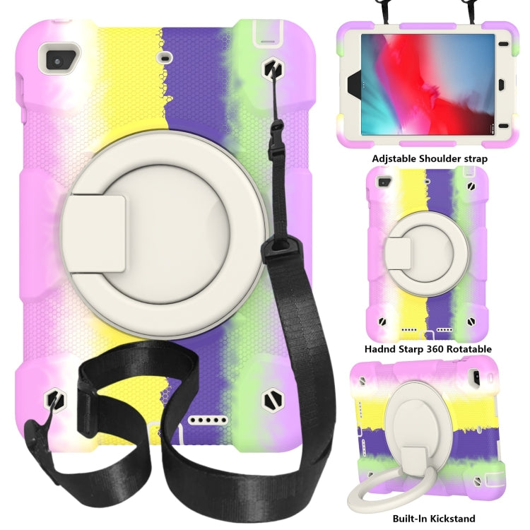 Funda protectora de cuerpo completo de silicona + PC para tableta con soporte y correa, para iPad mini 2021, para iPad mini 4 2015/mini 2019 Funda protectora de cuerpo completo de silicona + PC para tableta con soporte y correa, para iPad mini 2021, para iPad mini 4 2015/mini 2019