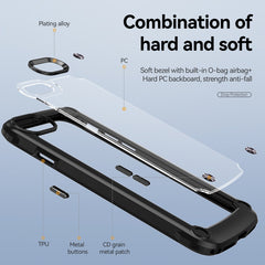 Funda protectora de lente de TPU + PC para iPhone SE 2022 / SE 2020 / 8 / 7