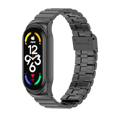 MIJOBS CS Bamboo Buckle Stainless Steel Watch Band