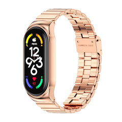 MIJOBS CS Bamboo Buckle Stainless Steel Watch Band