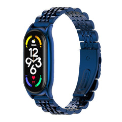 MIJOBS Plus Seven-bead Metal Stainless Steel Watch Band