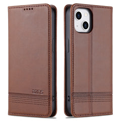 AZNS Magnetic Calf Texture Flip Leather Phone Case