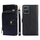 Zipper Bag PU + TPU Horizontal Flip Leather Phone Case, For vivo S10/S10 Pro, For vivo S15 5G, For vivo S15 Pro 5G, For vivo S15e 5G/T1 Snapdragon 778G, For vivo X60 Pro Global Version/X60 Curved Screen, For vivo X70