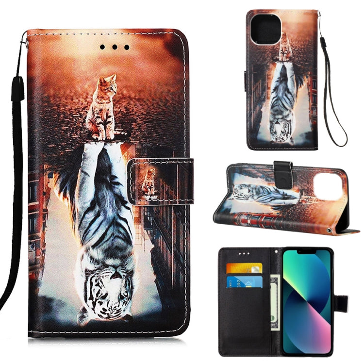 Painted Flat Texture Leather Case with Lanyard & Card Slot & Wallet & Holder, For iPhone 14, For iPhone 14 Plus, For iPhone 14 Pro Painted Flat Texture Leather Case with Lanyard & Card Slot & Wallet & Holder, For iPhone 14, For iPhone 14 Plus, For iPhone 14 Pro