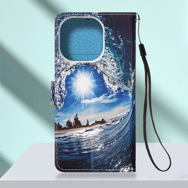 Painted Flat Texture Leather Case with Lanyard & Card Slot & Wallet & Holder, For iPhone 14 Pro Max Painted Flat Texture Leather Case with Lanyard & Card Slot & Wallet & Holder, For iPhone 14 Pro Max