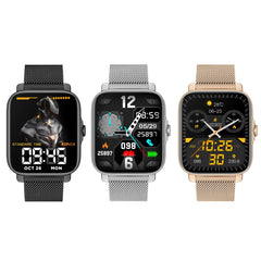 GT30 1.69 inch TFT Screen Smart Watch, Steel Bnad IP67 Waterproof Support Bluetooth Call / Multiple Sports Modes