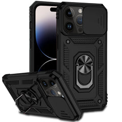 Sliding Camshield Holder Phone Case, For iPhone 14 Pro Max
